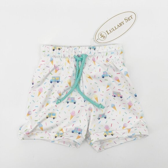 Lullaby Set Size 9M Stewart Swim Trunks Ice Cream Print - Picture 1 of 3